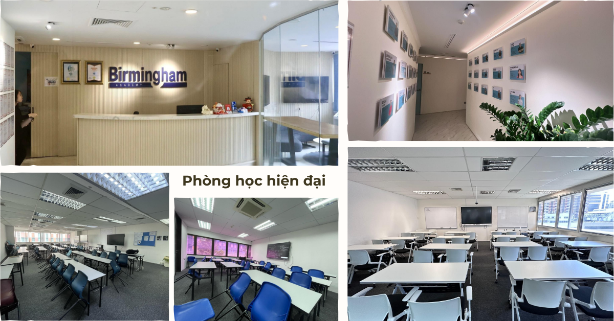 Phòng học hiện đại